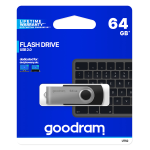 Chiavetta/Pendrive USB Goodram Twister 64GB nera USB 2.0