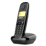 CORDLESS GIGASET A270 DECT RUBRICA 80 VOCI VIVAVOCE BLACK