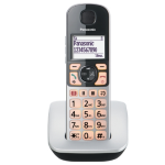 CORDLESS PANASONIC KX-TGE510JTS VIVAVOCE TASTI GRANDI E VOCALI SILVER