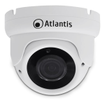 ATLANTIS ULTRAPLEX IP CAM DOME 3MP IR POE