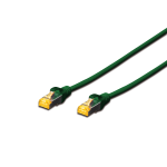 DIGITUS DK1644A030G CAVO PATCH RJ45 CAT6A DOPPIA SCHERMATURA 3M VERDE