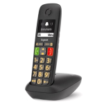 CORDLESS GIGASET E290 DECT SENIOR BLACK