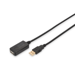 EXTENDER USB DIGITUS M/F con cavo 5mt - portata massima fino a 10mt