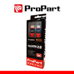 ProPart Cavo HDMI 2.0 HighSpeed 4K 3D con Ether.1m SP-SP Ner BLISTER