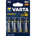 BATTERIA STILO AA ENERGY 1,5V 4PZ VARTA