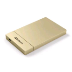 VERBATIM STORE N GO ENCLOSURE BOX ESTERNO HDD 2.5" USB 3.1 / GOLD