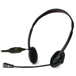 CUFFIE NGS MS103 CON MICROFONO STEREO JACK 3.5MM NERO