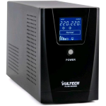 VULTECH UPS1500VA-PURE UPS GRUPPO DI CONTINUITA' AVR 1.200 W 1.500 Va CONNETTORI 2 X SCHUKO TIPO F INTERFACCIA LCD ONDA IN USCITA PURA