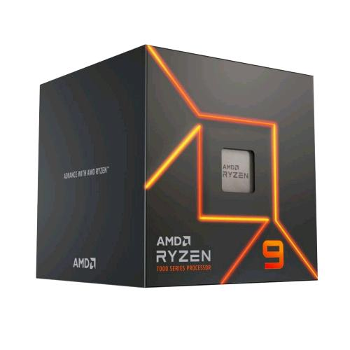 AMD RYZEN 9 7900 3.7GHZ AMD5 CACHE 76MB 12 CORE 65W TDP BOX