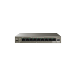 Tenda Switch Ethernet 9 porte GE+1SFP con 8-Port PoE 102w