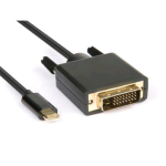 HAMLET XVAUC-DV4K20 CAVO ADATTATORE USB-C 3.1 TO DVI M 4K 2K 2MT BLACK