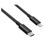 HAMLET CAVO DA USB-C A LIGHTNING 8 PIN 22 W 1.5 MT NERO
