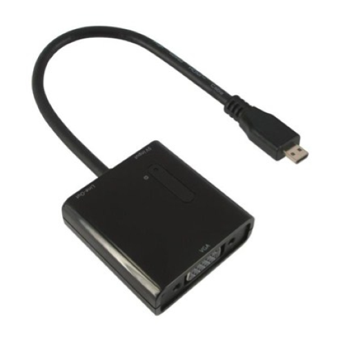 ADATTATORE NILOX MICRO HDMI - VGA M/F 0.15 M