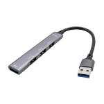 I-TEC METAL HUB USB-A 3.0 1xUSB 3.0 3XUSB 2.0 GREY