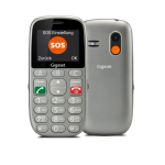 CELLULARE GIGASET GL390 GSM 2.2" DUAL SIM SENIOR PHONE