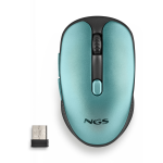 NGS Mouse Wireless Ricaricabile Verde Ghiaccio
