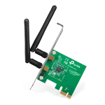 Scheda PCIe Wifi N 300Mbps tecnologia MIMO TP-Link TL-WN881N