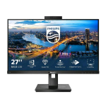 MONITOR PHILIPS 275B1H/00 B-LINE 27" LED IPS 2K WEBCAM 16:9 75Hz 4MS CONTRASTO 1.000:1 HUB USB VGA DVI-D HDMI DISPLAYPORT ALTOPARLANTI INCORPORATI NERO