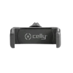 CELLY SUPPORTO MECCANICO DA AUTO PER SMARTPHONE CLIP CON ALETTE REGOLABILI FINO A 8.2cm