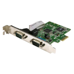 STARTECH SCHEDA SERIALE PCI EXPRESS DA 2 PORTE DB9 CON UART 16C1050