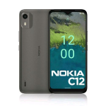 SMARTPHONE NOKIA C12 6.3" 64GB RAM 2GB DUAL SIM 4G LTE CHARCOAL ITALIA 