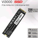 VERBATIM Vi3000 SSD 256GB M.2 NVMe PCIe Gen 3.0 x 4 LETTURA 3.300 MB/s-SCRITTURA 1.300 MB/s