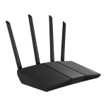 ASUS RT-AX57, Wi-Fi 6 (802.11ax), Dual-band (2.4 GHz/5 GHz), Collegamento ethernet LAN, Nero, Router da tavolo