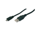DIGITUS CAVO USB 2.0, A/MICRO B, M/M, NERO, 1MT