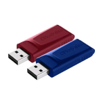 MEMORY USB 2.0 32GB SLIDER 2 PACK