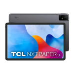 TABLET TCL NXTPAPER 11" 128GB RAM 4GB SOLO WI-FI DARK GRAY 