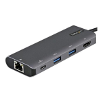 STARTECH DKT31CHPDL DOCKING STATION USB-C 1 x USB-A 3.2 GEN 2 - 1 x USB-A 3.2 GEN 2 BATTERY CHARGHING 1 x USB-C 3.2 Gen 2 THUNDERBOLT 3 POWER DELIVERY 100W -1 x HDMI 4K 30Hz - 1 x LAN RJ-45 10Base-T/100Base-TX/1000Base-T