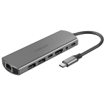 Mediacom MD-C314 Docking Station USB-C to HDMI/3*USB2.0/USB-C/GLAN