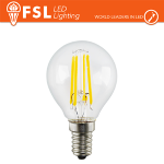 LAMPADA FILAMENTO SFERA - 4W 2700K E14 400LM