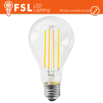 LUCE CALDA - 2700K LAMPADA FILAMENTO GOCCIA - 14W 2700K E27