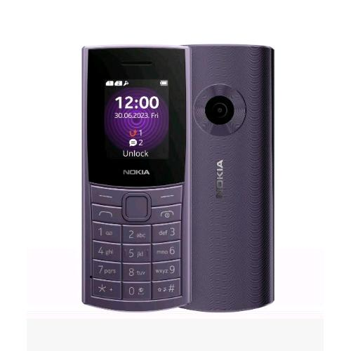 Cellulare Nokia 110 2023 4g Dual Sim Purple Italia
