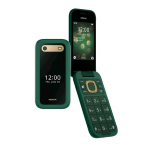 CELLULARE NOKIA 2660 FLIP 4G DUAL SIM 2.8" CLAMSHELL FOTOCAMERA BLUETOOTH 4G LTE ITALIA GREEN