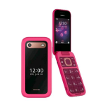 CELLULARE NOKIA 2660 FLIP 4G DUAL SIM 2.8" CLAMSHELL FOTOCAMERA BLUETOOTH 4G LTE ITALIA PINK