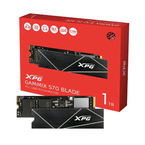 ADATA XPG Gammix S70 Blade SSD 1TB M.2 NVMe 7400/5500 MB/s