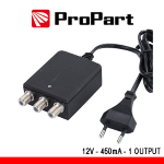 PROPART ALIMENTATORE PER AMPLIFICATORI D'ANTENNATV 12V 450MA 2USCITE