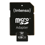 MICRO SD CON ADATTATORE 128GB C10