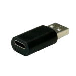 NILOX NX080500113 ADATTATORE USB-A 2.0 A USB TYPE-C M/F NERO